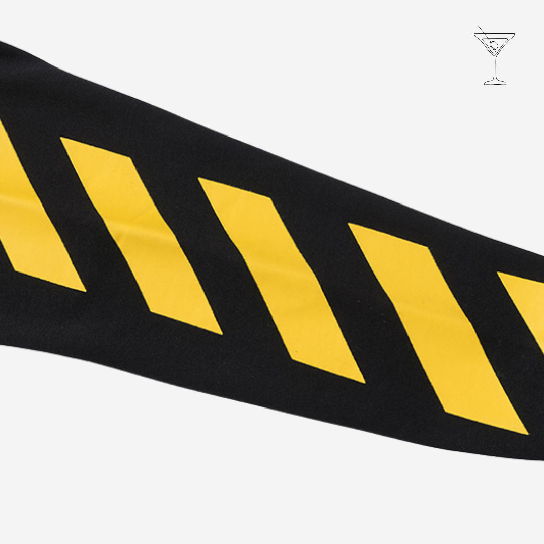 Moletom "Caravaggio Arrows" Black & Yellow Off-White™
