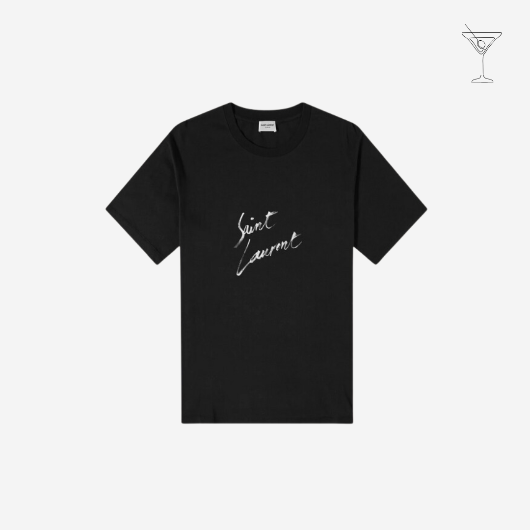 Camiseta "Black Signature" YSL